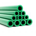 Plastic pipe high density hot and cold water plumbing pipe